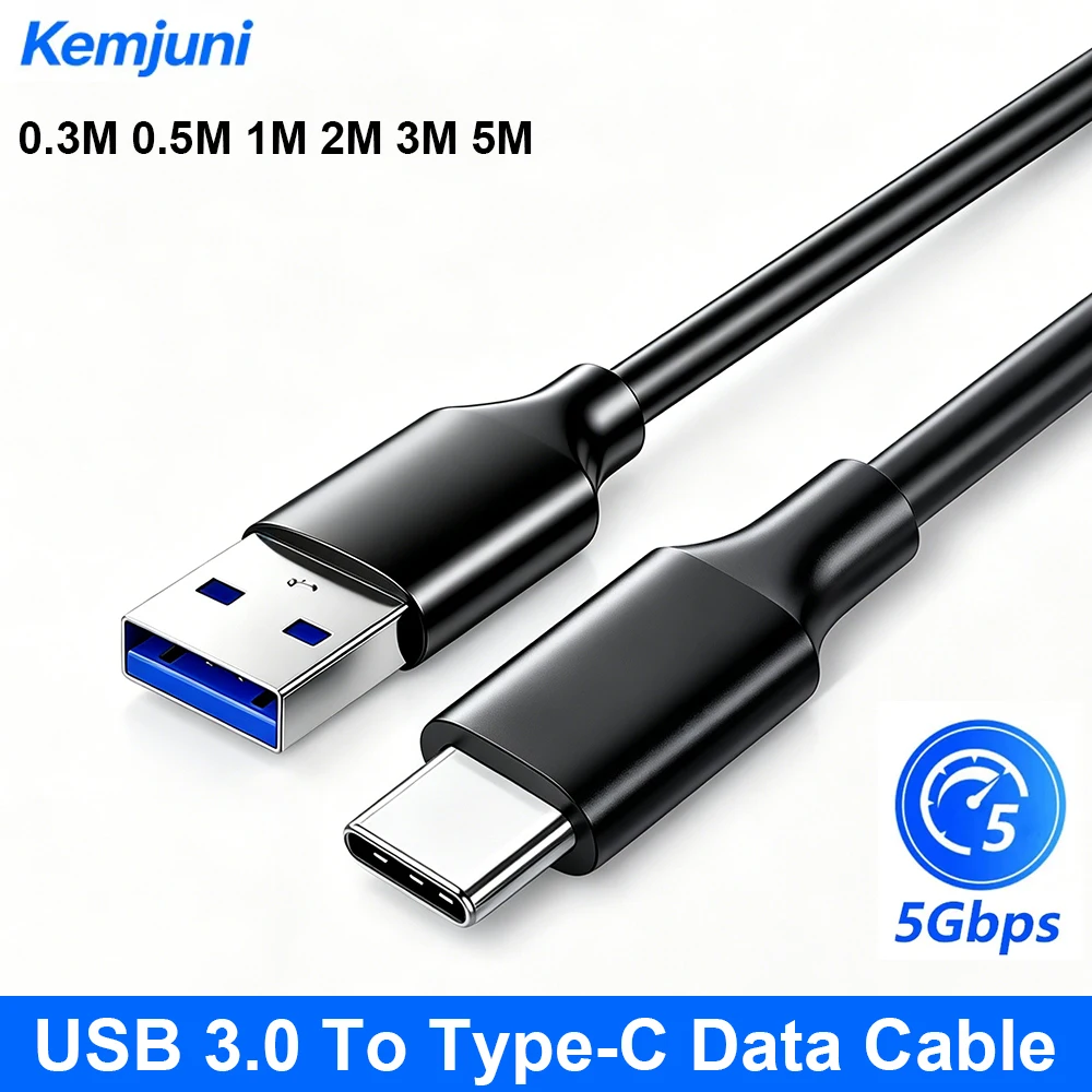 1M 3M 5M USB Extension Cable USB A To Type C Data Cable USB3.0 Transmission Hard Drive Cooler 5GBPS OTG Cable
1M 3M 5M USB Extension Cable USB A To Type C Data Cable USB3.0 Transmission Hard Drive Cooler 5GBPS OTG Cable
