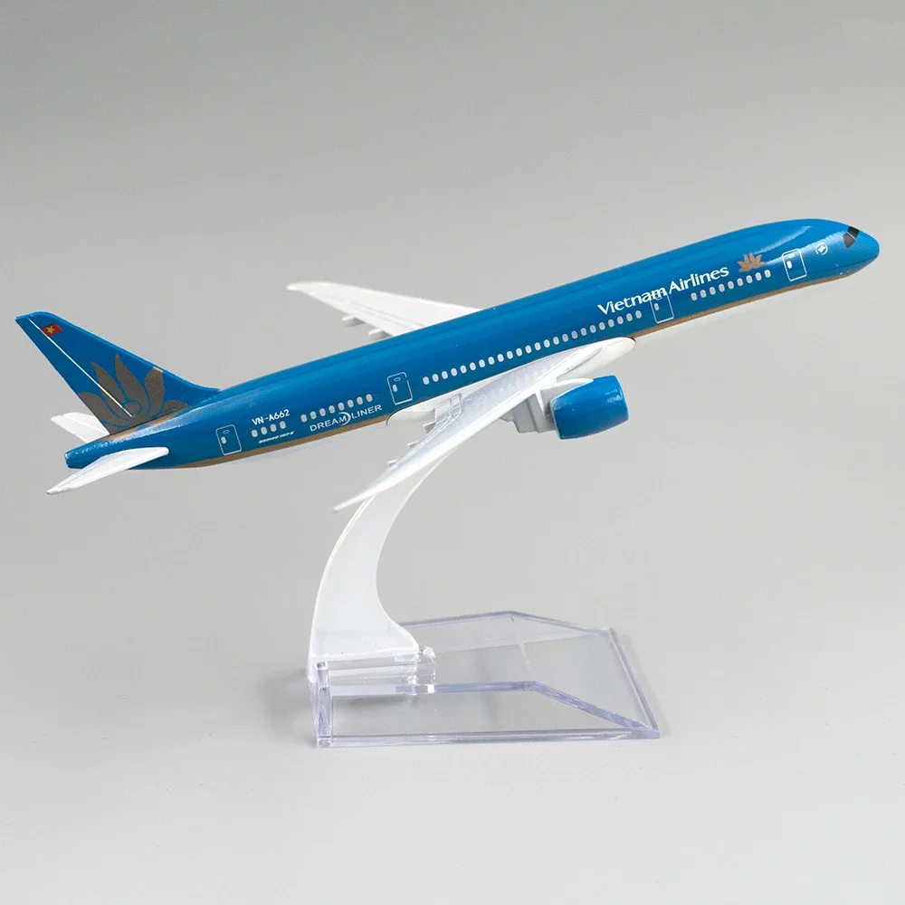 1/400 Scale Aircraft Boeing 787 Vietnam Airlines 14cm Alloy Plane B787 Model Toy Children Kids Gift for Collection Decoration
1/400 Scale Aircraft Boeing 787 Vietnam Airlines 14cm Alloy Plane B787 Model Toy Children Kids Gift for Collection Decoration