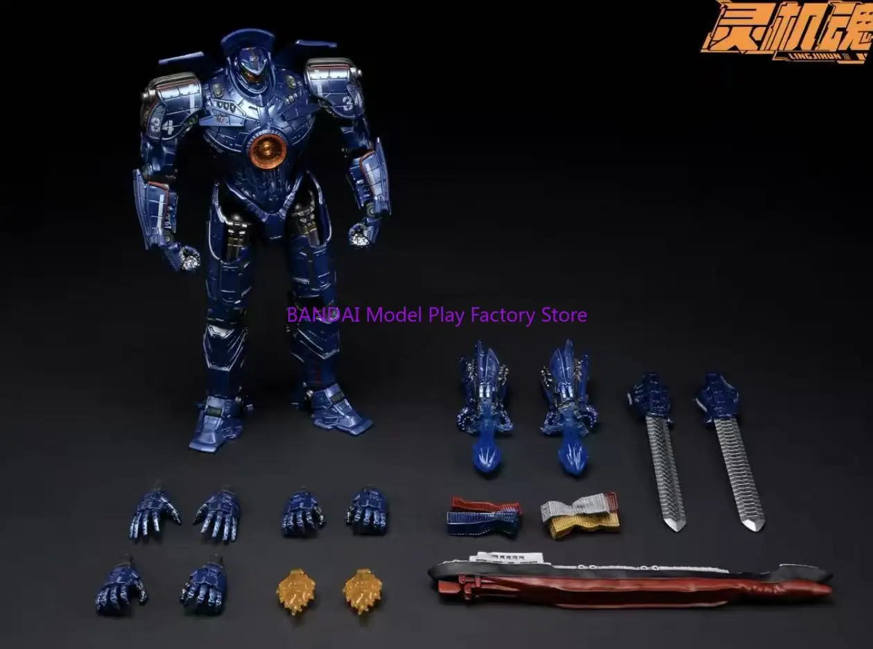 In stock Ling Zhixun original Pacific Rim Collection Striker 8 inches 20 cm LED light-up action figure toy series
In stock Ling Zhixun original Pacific Rim Collection Striker 8 inches 20 cm LED light-up action figure toy series