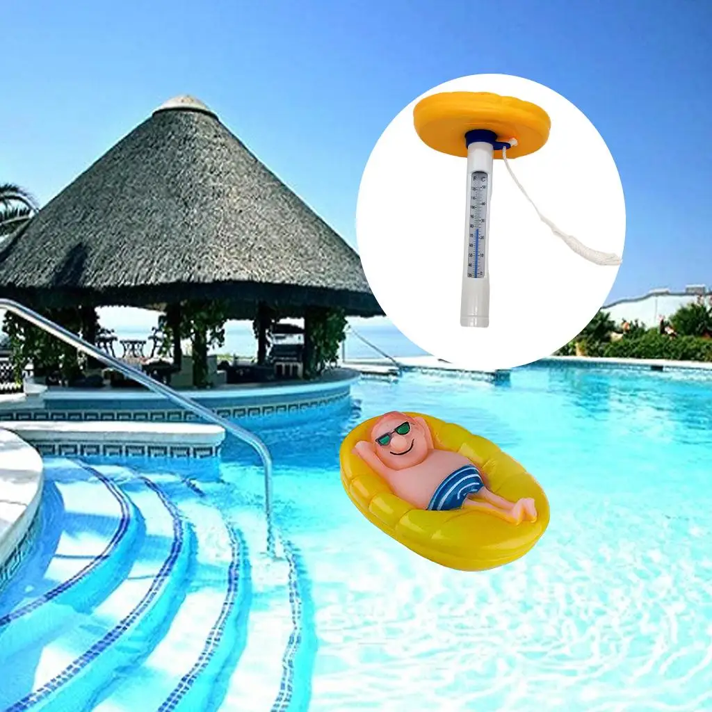 Floating Swimming Pool , Pond Water with Cord, Baby Pool Temperature Meter with Celsius Dual Reading
Floating Swimming Pool , Pond Water with Cord, Baby Pool Temperature Meter with Celsius Dual Reading
