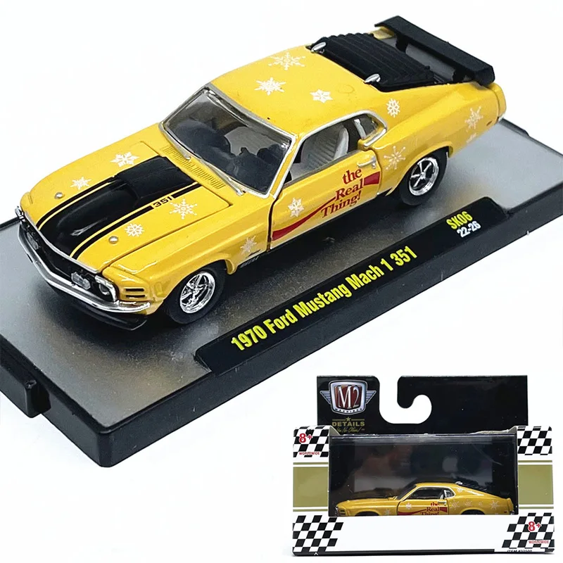 1:64M2 Модель автомобиля 1970 Mustang Mach1351 Имитация модели автомобиля из сплава Коллекция Орнамент Новый с упаковкой
1:64M2 Модель автомобиля 1970 Mustang Mach1351 Имитация модели автомобиля из сплава Коллекция Орнамент Новый с упаковкой