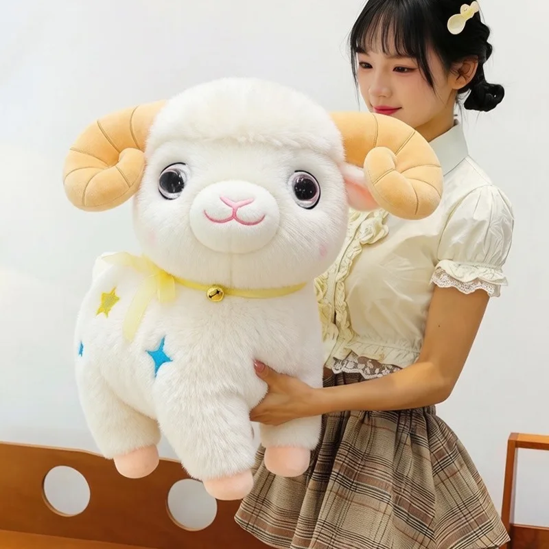 Cute Bobo Sheep Plush Nap Pillow Soft Lamb Stuffed Doll Kawaii Fluffy Sheep Toy Kids Sleeping Companion Home Decor Birthday Gift
Cute Bobo Sheep Plush Nap Pillow Soft Lamb Stuffed Doll Kawaii Fluffy Sheep Toy Kids Sleeping Companion Home Decor Birthday Gift