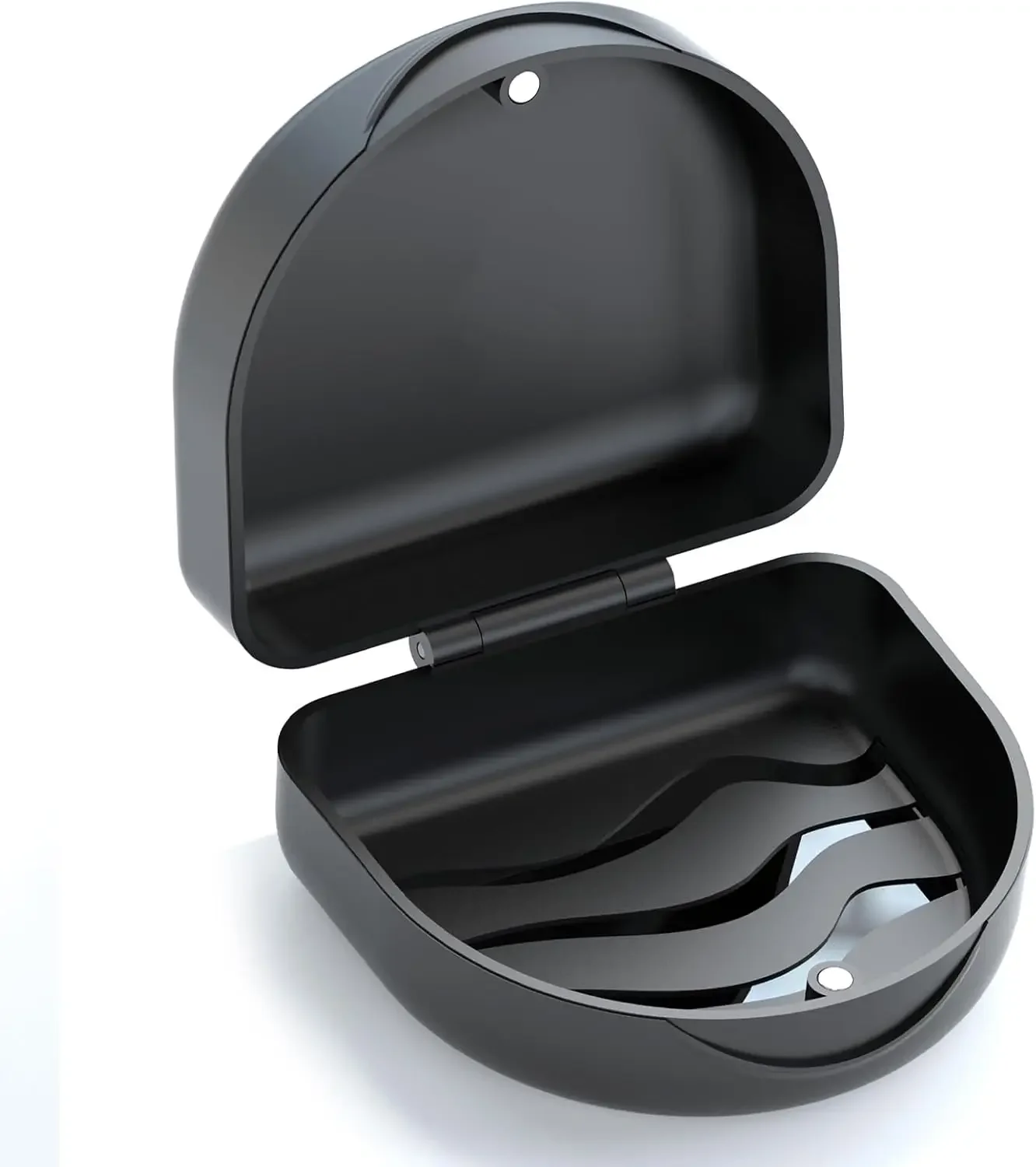 Slim Dental Retainer Case, Teeth Aligner Storage Box, Orthodontic Mouth Guard Holder, Black Portable Case
Slim Dental Retainer Case, Teeth Aligner Storage Box, Orthodontic Mouth Guard Holder, Black Portable Case