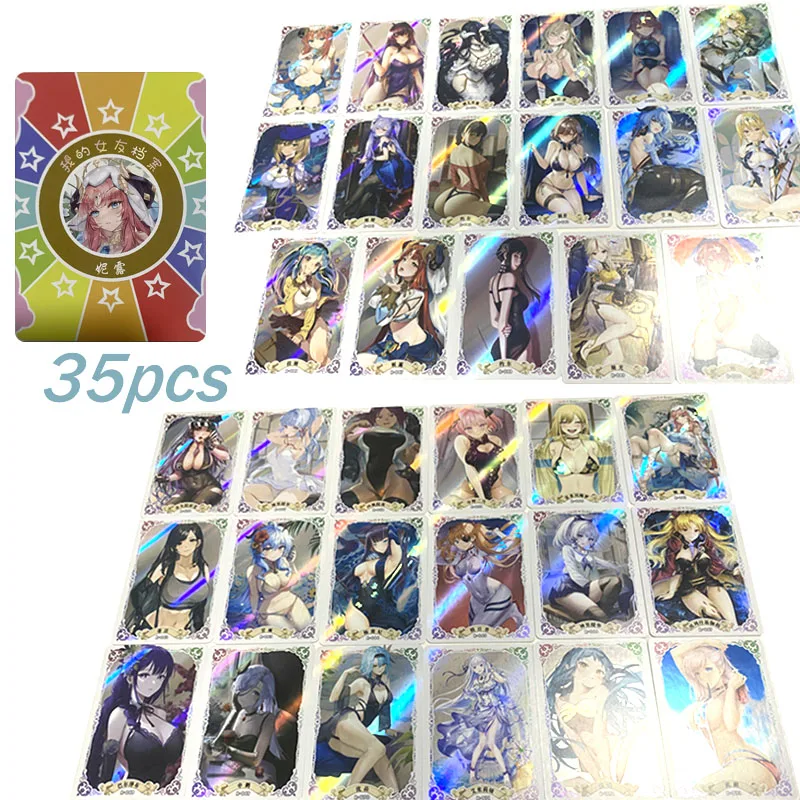 35Pcs/set Anime Characters Genshin Impact Nilou Amber Klee Diy Homemade Flash Card Christmas Birthday Gift Toys Collection Card
35Pcs/set Anime Characters Genshin Impact Nilou Amber Klee Diy Homemade Flash Card Christmas Birthday Gift Toys Collection Card
