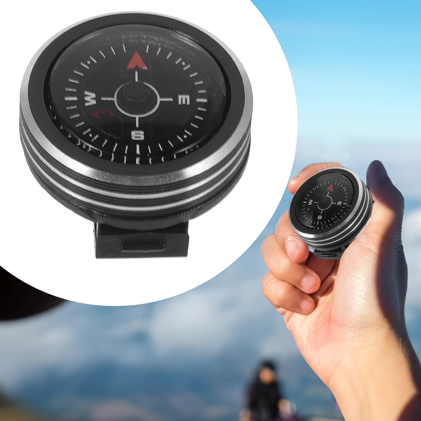 2 Pcs Removable Watch Compass for Band Mini Boat Automobile Aluminum Alloy Compasses Hiking Motorcycle
2 Pcs Removable Watch Compass for Band Mini Boat Automobile Aluminum Alloy Compasses Hiking Motorcycle