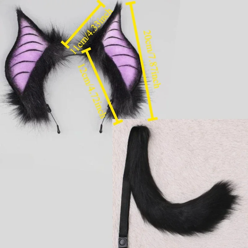 1SET/ Handmade Plush Bat Ears Headband Realistic Cosplay Headwear for Men Women Halloween Party Christmas Cute Furry Accessories
1SET/ Handmade Plush Bat Ears Headband Realistic Cosplay Headwear for Men Women Halloween Party Christmas Cute Furry Accessories