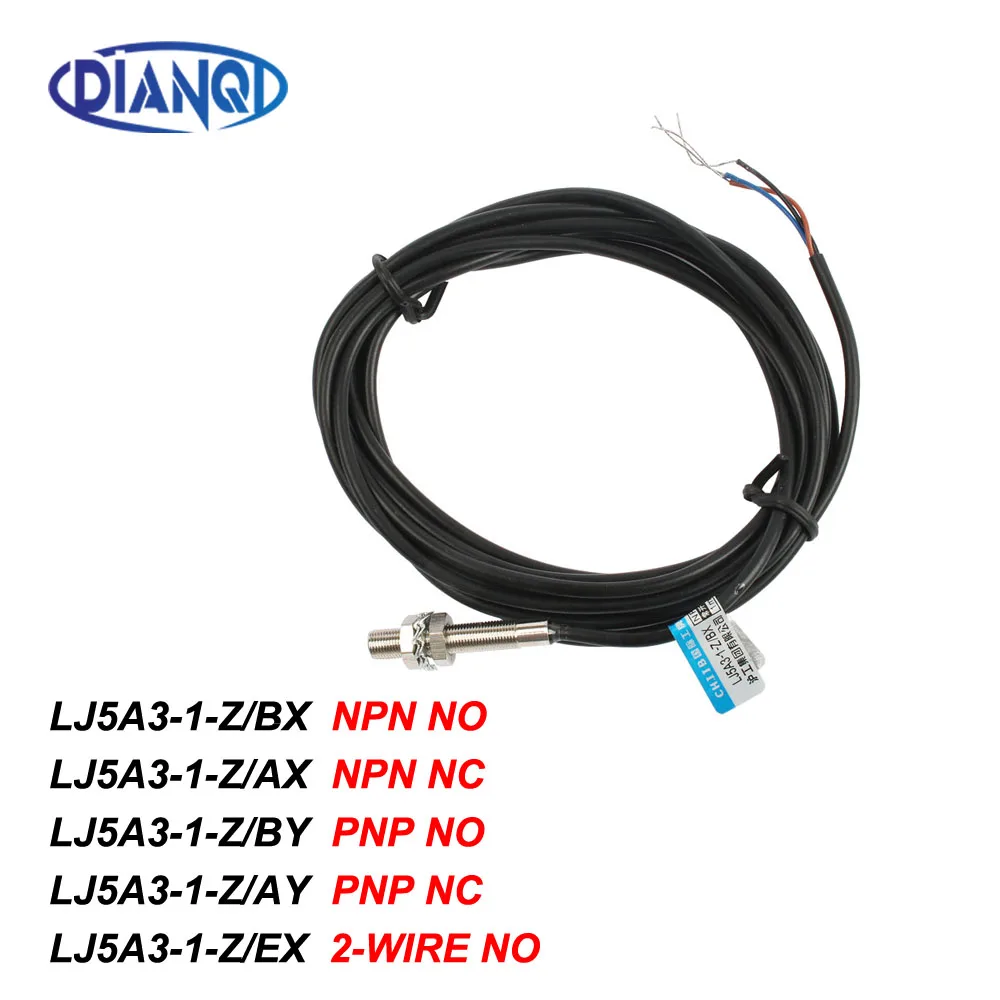 DIANQI Inductive Proximity Sensor,LJ5A3-1-Z/BX DC6-36V 3Wire NO NPN DC 200mA Proximity Switch sensor switch
DIANQI Inductive Proximity Sensor,LJ5A3-1-Z/BX DC6-36V 3Wire NO NPN DC 200mA Proximity Switch sensor switch