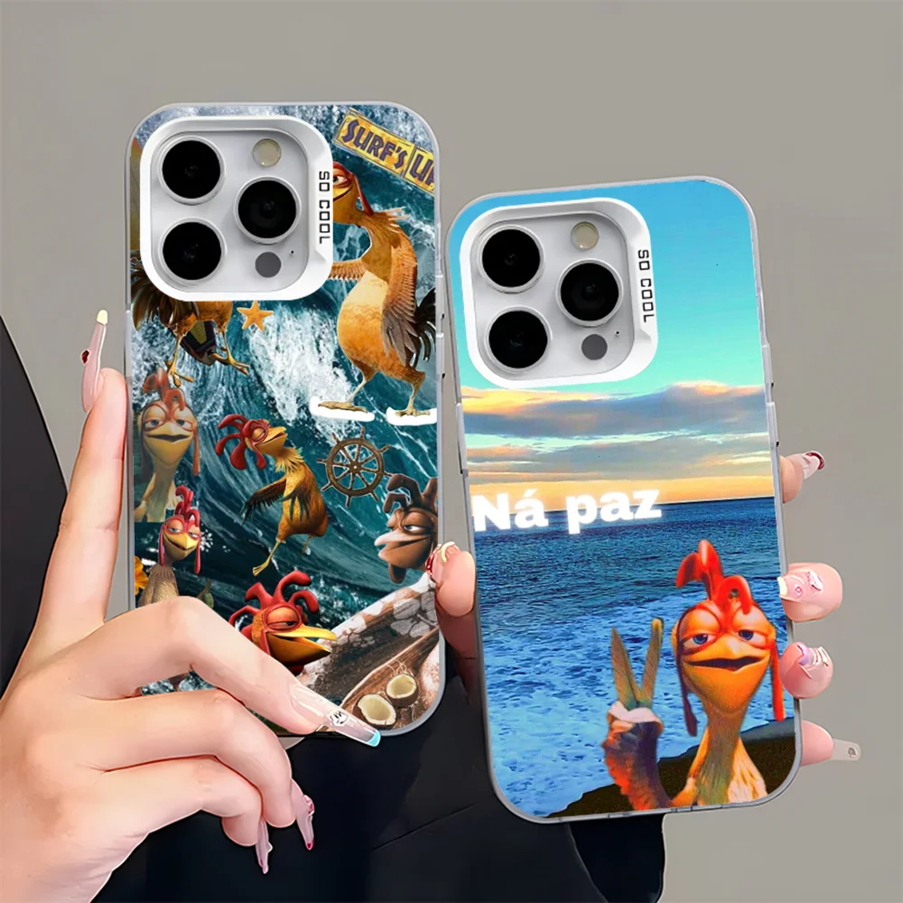 Chicken Joe S-Surfs U-Up Phone Case For iPhone 16,15,14,13,12,11,Pro,Max,Plus,Mini,XS,SE Anti Fall Gray Silver Matte Hard Bumper
Chicken Joe S-Surfs U-Up Phone Case For iPhone 16,15,14,13,12,11,Pro,Max,Plus,Mini,XS,SE Anti Fall Gray Silver Matte Hard Bumper