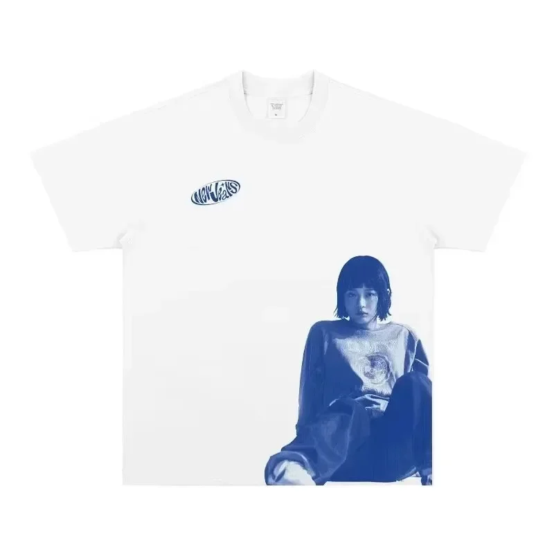 New Tee Korean Girl Group Printed Short Sleeve Summer T-shirts HANNI Printed Comfortable Casual Fashion Trend Breathable Tee
New Tee Korean Girl Group Printed Short Sleeve Summer T-shirts HANNI Printed Comfortable Casual Fashion Trend Breathable Tee