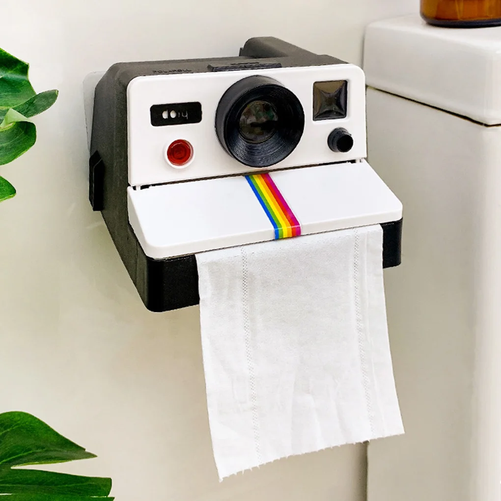 Retro Camera Toilet Paper Roll Holder Wall Mounted Toilet Paper Holder Paper Dispenser for Bathroom Tissue Toilette Appareil
Retro Camera Toilet Paper Roll Holder Wall Mounted Toilet Paper Holder Paper Dispenser for Bathroom Tissue Toilette Appareil