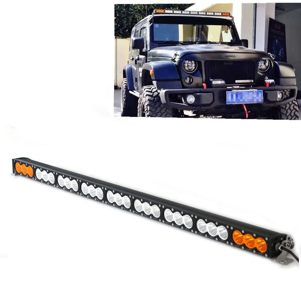 amber white dual color car roof light bars 270w 48inch single row led light bar offroad 4x4 truck
amber white dual color car roof light bars 270w 48inch single row led light bar offroad 4x4 truck