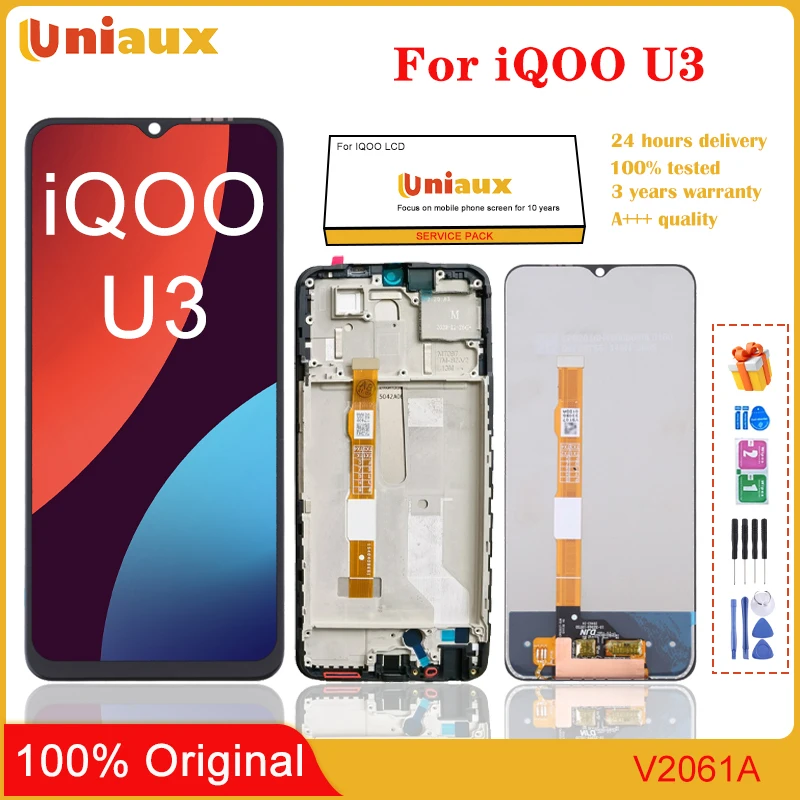 For VIVO iQOO U3 Mobile Phone LCD Screen Display assembly Touch Screen LCD Panel Replacement
For VIVO iQOO U3 Mobile Phone LCD Screen Display assembly Touch Screen LCD Panel Replacement