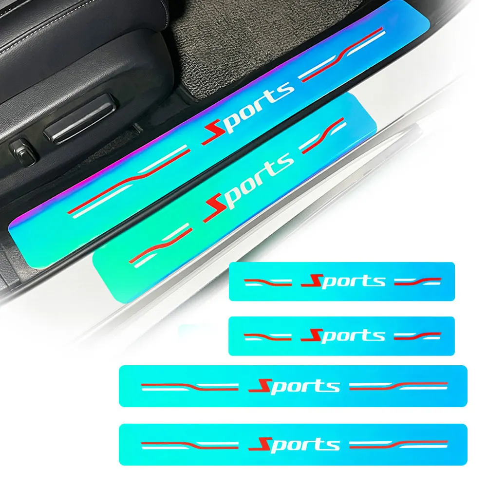 4Pcs Fashion Styling Universal Car Door Sill Protector Door Sill Scuff Plate Reflective Glow Stickers Cover Door Anti Scratch
4Pcs Fashion Styling Universal Car Door Sill Protector Door Sill Scuff Plate Reflective Glow Stickers Cover Door Anti Scratch
