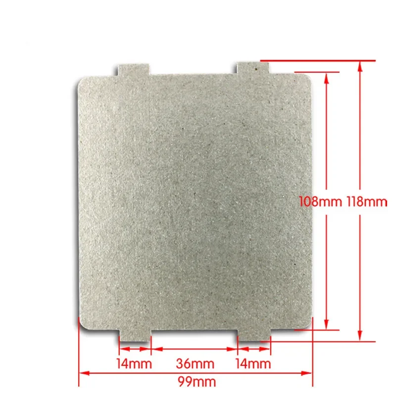 5pcs 9.9cm*10.8cm Spare parts thickening mica Plates microwave ovens sheets for Galanz Midea Panasonic LG etc.. magnetron cap
5pcs 9.9cm*10.8cm Spare parts thickening mica Plates microwave ovens sheets for Galanz Midea Panasonic LG etc.. magnetron cap