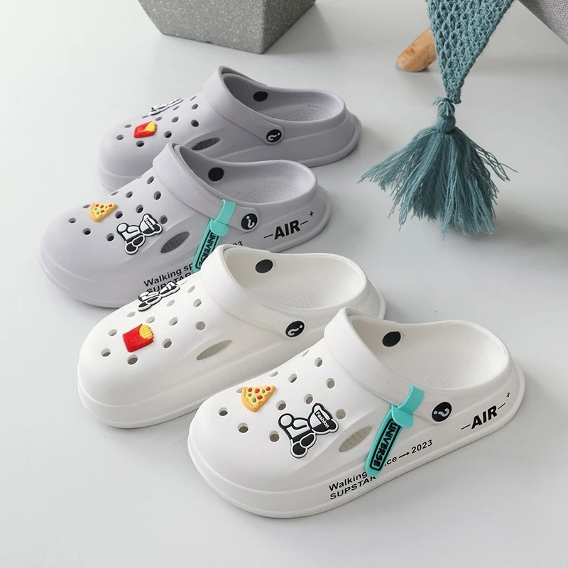 Summer Men's Garden Shoes Women's Soft-soled Breathable Beach EVA Slippers Couple Outdoor Non-slip Sandals
Summer Men's Garden Shoes Women's Soft-soled Breathable Beach EVA Slippers Couple Outdoor Non-slip Sandals