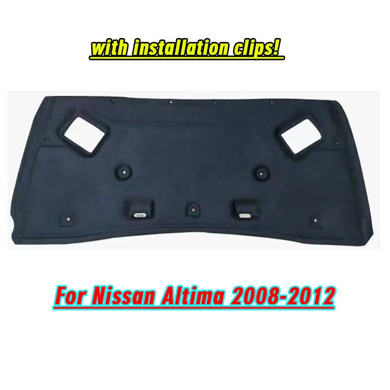 Engine Hood Cover Insulation Pad Heat Shield Blanket For Nissan Altima 2008-2012
Engine Hood Cover Insulation Pad Heat Shield Blanket For Nissan Altima 2008-2012