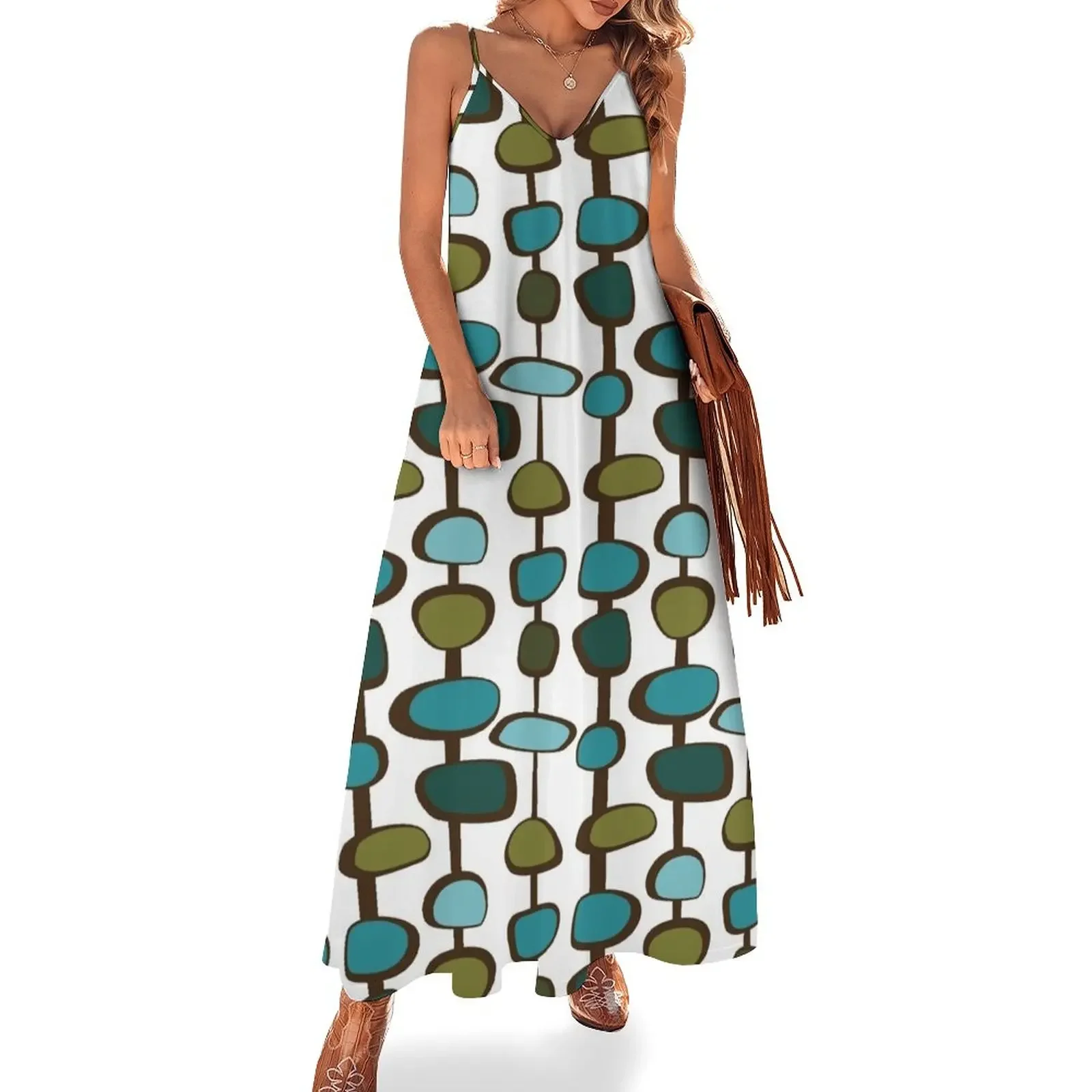 Mid-Century Modern: Baubles Sleeveless Dress african dresses for woman summer woman dress 2025 Dress
Mid-Century Modern: Baubles Sleeveless Dress african dresses for woman summer woman dress 2025 Dress