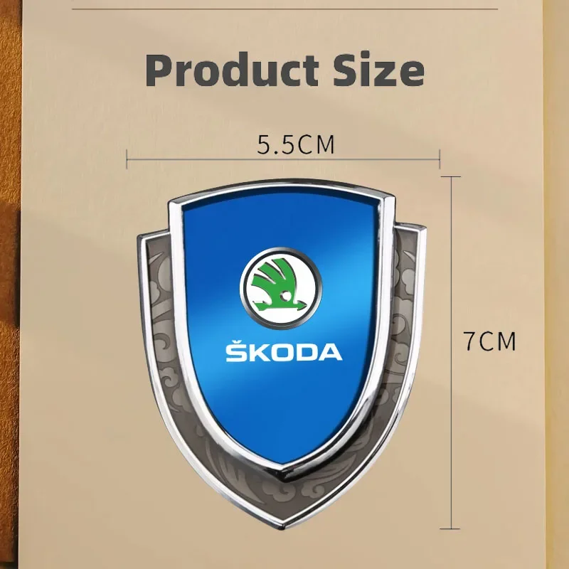 Car Sticker For Skoda Car Stickers 3D Metal Accsesories For Skoda VRS Octavia 1 2 3 Rapid Kodiaq Karoq Fabia Kamiq Auto Accessor
Car Sticker For Skoda Car Stickers 3D Metal Accsesories For Skoda VRS Octavia 1 2 3 Rapid Kodiaq Karoq Fabia Kamiq Auto Accessor