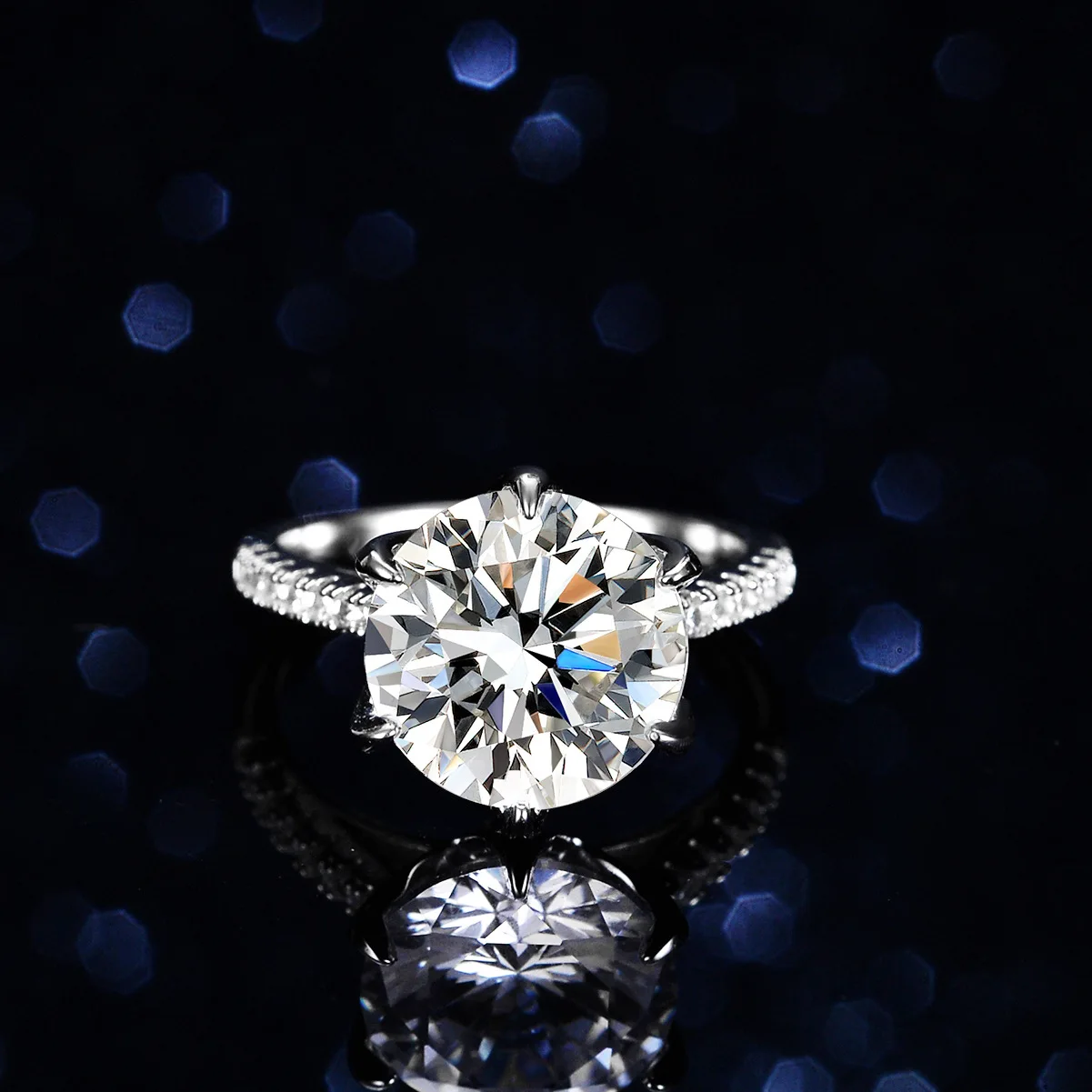 Classic 18K Real Platinum PT950 Ring 5 Carat Moissanite Ring Women’s Ring Dove Egg Wedding Ring wedding jewelry for women
Classic 18K Real Platinum PT950 Ring 5 Carat Moissanite Ring Women’s Ring Dove Egg Wedding Ring wedding jewelry for women