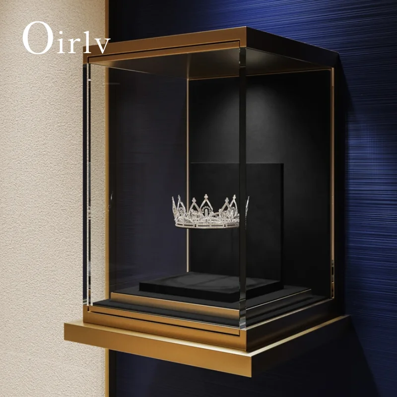 Jewelry Tiara Display Stand - Black/Beige Flocked Material with Metal Holder, Sturdy Base for Crown/Headpiece Showcase Organizer
Jewelry Tiara Display Stand - Black/Beige Flocked Material with Metal Holder, Sturdy Base for Crown/Headpiece Showcase Organizer