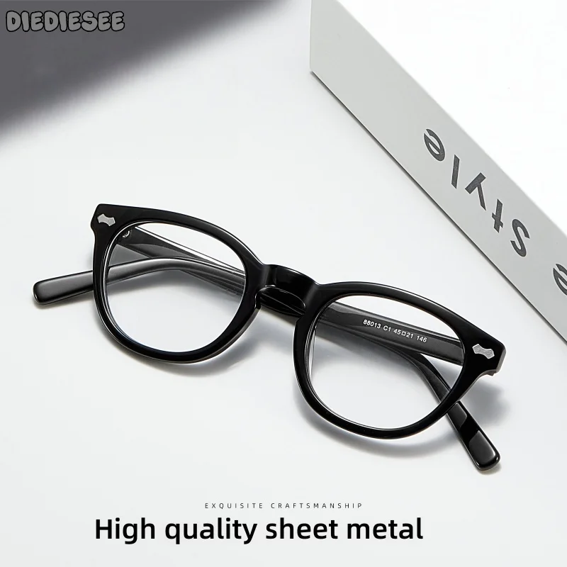 DIEDIESEE New Retro Board Nearsighted And Farsighted Glasses Frame For Women Plain Optical Prescription Glasses Frame 88013
DIEDIESEE New Retro Board Nearsighted And Farsighted Glasses Frame For Women Plain Optical Prescription Glasses Frame 88013