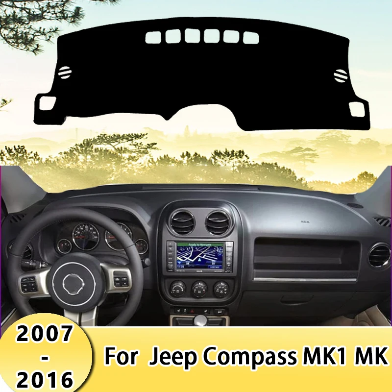 Car Dashboard Cover Sun Shade Mats Avoid Light Pads Instrument Panel Protective Carpets For Jeep Compass MK1 MK 2007-2016 2008
Car Dashboard Cover Sun Shade Mats Avoid Light Pads Instrument Panel Protective Carpets For Jeep Compass MK1 MK 2007-2016 2008