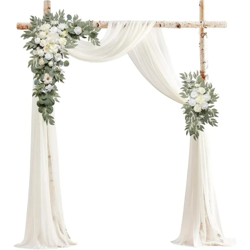 Wedding Ceremony Arbor and Reception Backdrop Decoration Elegant Floral Design Ideal
Wedding Ceremony Arbor and Reception Backdrop Decoration Elegant Floral Design Ideal