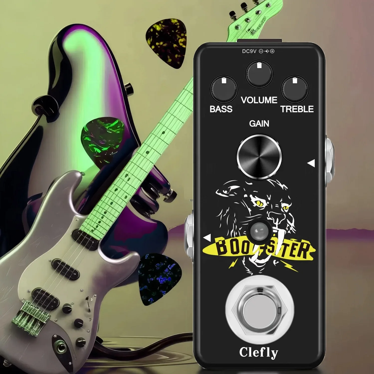 Rowin Sub-Brand Guitar Bass Effect Booster Pedal Pure Analog Boost Bass/Treble/Volume Shape Your Tone Mini Size True Bypass
Rowin Sub-Brand Guitar Bass Effect Booster Pedal Pure Analog Boost Bass/Treble/Volume Shape Your Tone Mini Size True Bypass