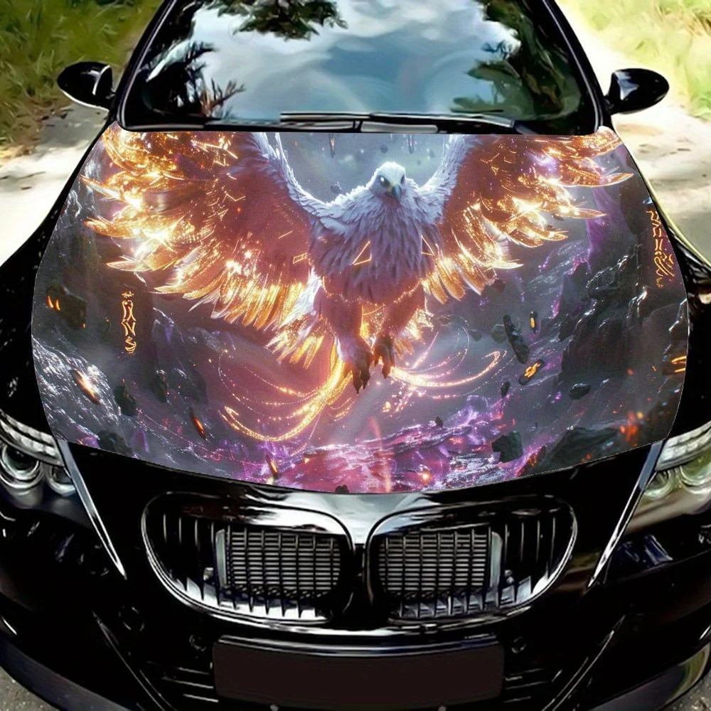 Star - Shining Phoenix Pattern car hood stickers, waterproof self-adhesive, scratch resistant, easy to stick, durable car PVC st
Star - Shining Phoenix Pattern car hood stickers, waterproof self-adhesive, scratch resistant, easy to stick, durable car PVC st