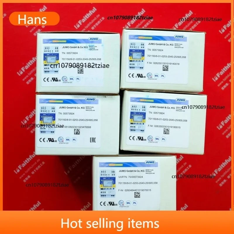 2026 Hot Item Jumo 00573924 Thermostat 701150/8-01-0253 - 2043-25/005, 058
2026 Hot Item Jumo 00573924 Thermostat 701150/8-01-0253 - 2043-25/005, 058