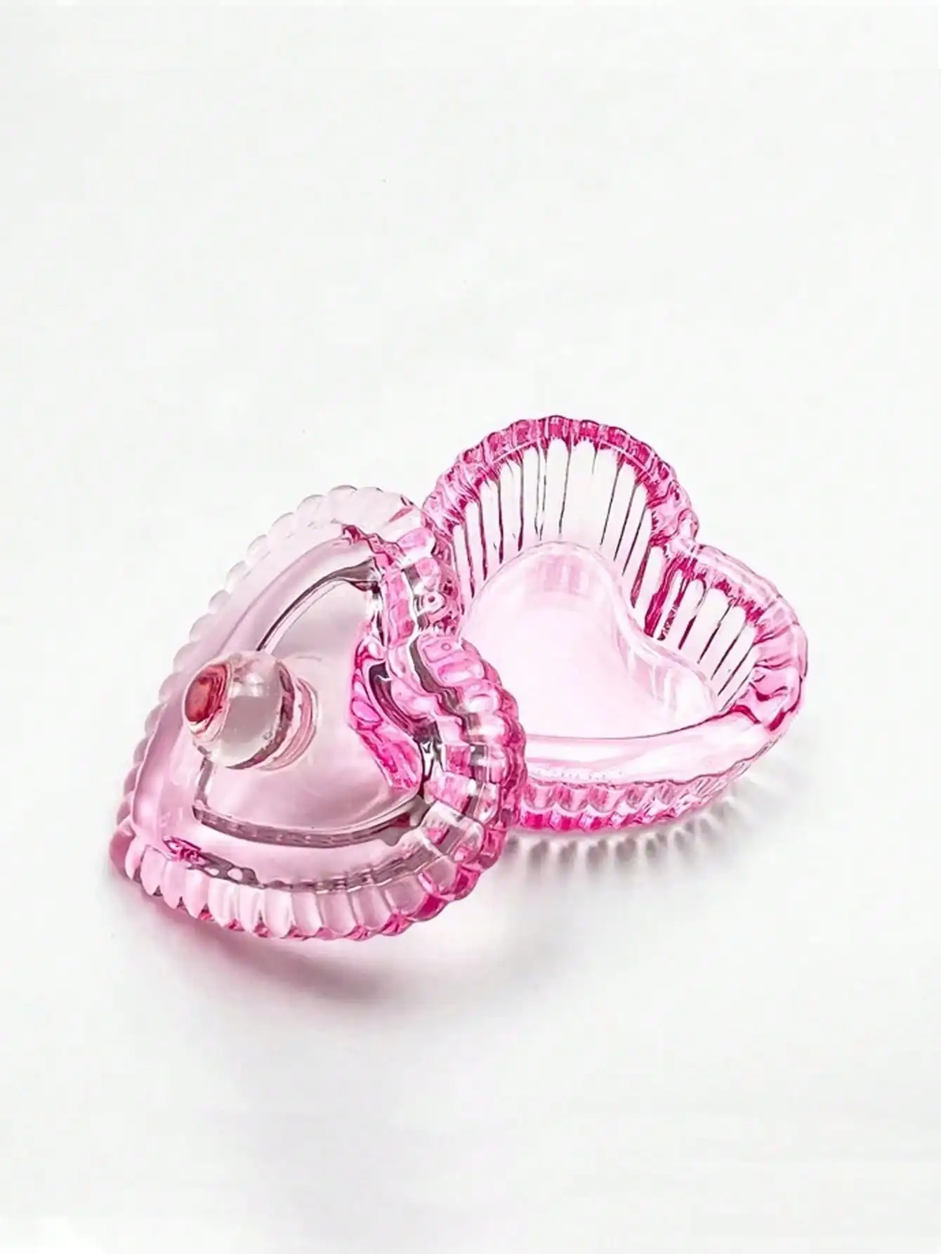 1pc Nail Art Crystal Glass Dappen Dish, Clear Bowl Container for Acrylic Liquid & Powder. With Heart-Shaped Pink Lid & Holder. Glassware Care Tool for Manicure.
1pc Nail Art Crystal Glass Dappen Dish, Clear Bowl Container for Acrylic Liquid & Powder. With Heart-Shaped Pink Lid & Holder. Glassware Care Tool for Manicure.