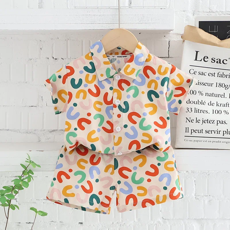New Summer Children Outfits Baby Clothes Suit Boys Fashion Letter Shirt Shorts 2Pcs/Sets Toddler Casual Costume Kids Sportswear
New Summer Children Outfits Baby Clothes Suit Boys Fashion Letter Shirt Shorts 2Pcs/Sets Toddler Casual Costume Kids Sportswear