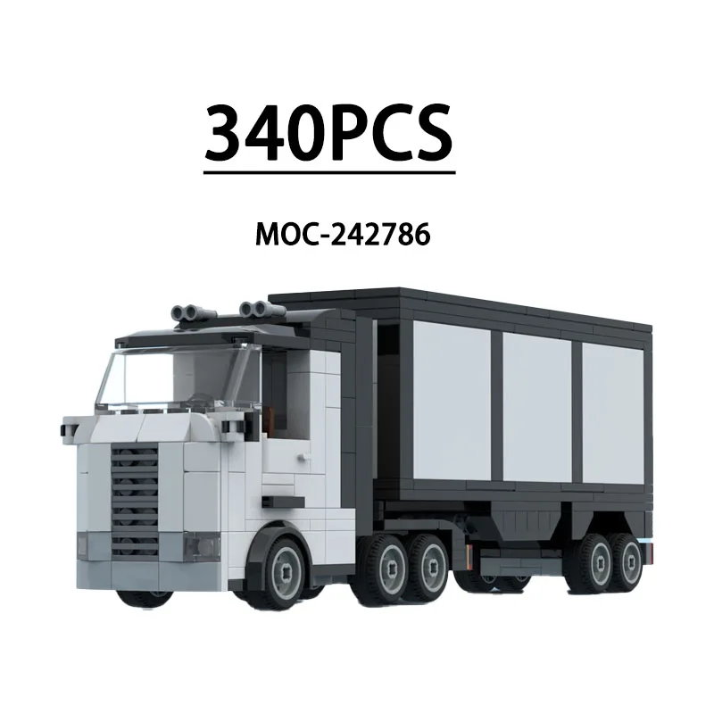 MOC-242786 Дисплей модели грузового транспортного грузового автомобиля, 340 шт., детский подарок на день рождения, Рождество и Новый год
MOC-242786 Дисплей модели грузового транспортного грузового автомобиля, 340 шт., детский подарок на день рождения, Рождество и Новый год