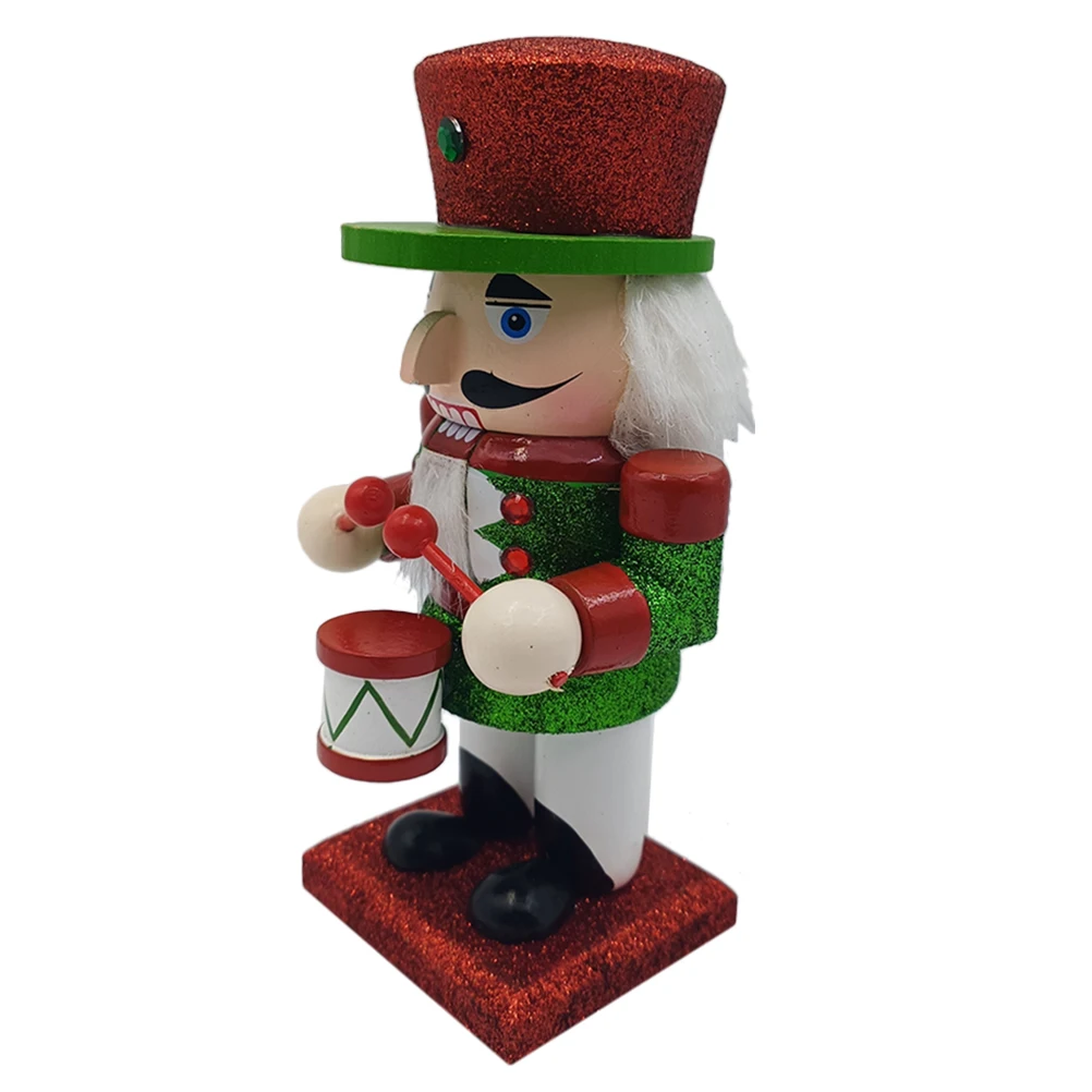 Wooden Nutcracker Soldier Ornament Decor Craft Puppet Figure Xmas Christmas Traditional Supplies Decorations Reusable MultiUse
Wooden Nutcracker Soldier Ornament Decor Craft Puppet Figure Xmas Christmas Traditional Supplies Decorations Reusable MultiUse