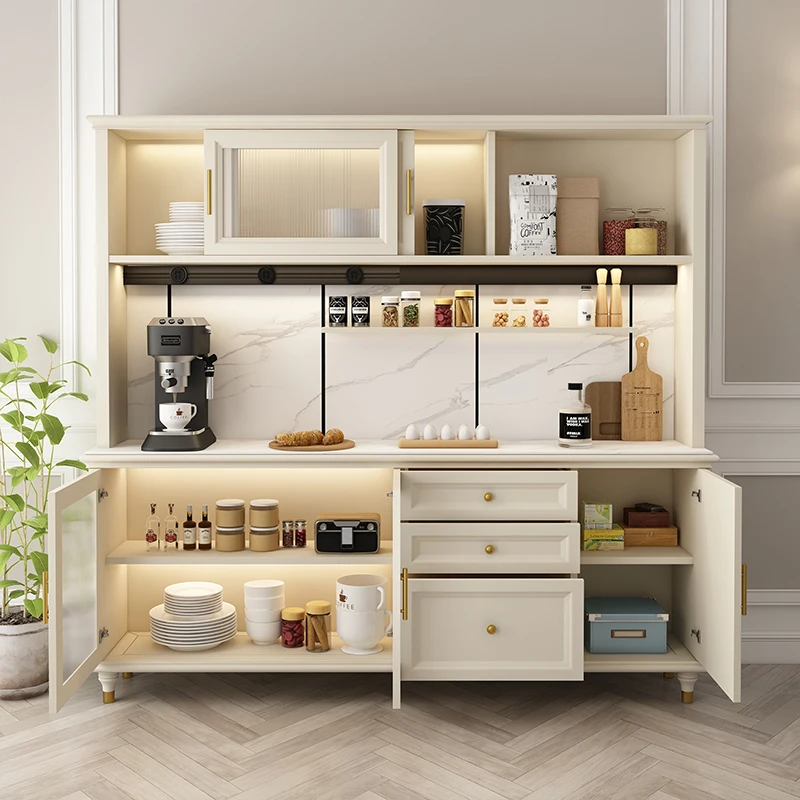 American solid wood dining side cabinet simple rock slab glass door cupboard Nordic living room wine cabinet hole board
American solid wood dining side cabinet simple rock slab glass door cupboard Nordic living room wine cabinet hole board