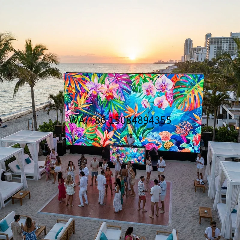 Outdoor IP65 Waterproof Full-Color LED Screen P6.66/P5.71/P4.44/P3.33 Text Animation Advertising Billboard 5-Year Warranty for
Outdoor IP65 Waterproof Full-Color LED Screen P6.66/P5.71/P4.44/P3.33 Text Animation Advertising Billboard 5-Year Warranty for