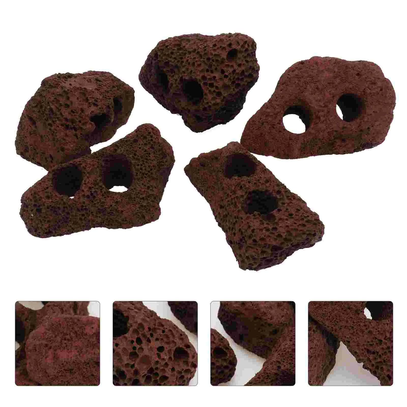5 Pcs Aquatic Planting Ring Fish Landscape Accessorie Tank Decor Fixed Decorate Stone Volcanic Rock Shelter
5 Pcs Aquatic Planting Ring Fish Landscape Accessorie Tank Decor Fixed Decorate Stone Volcanic Rock Shelter