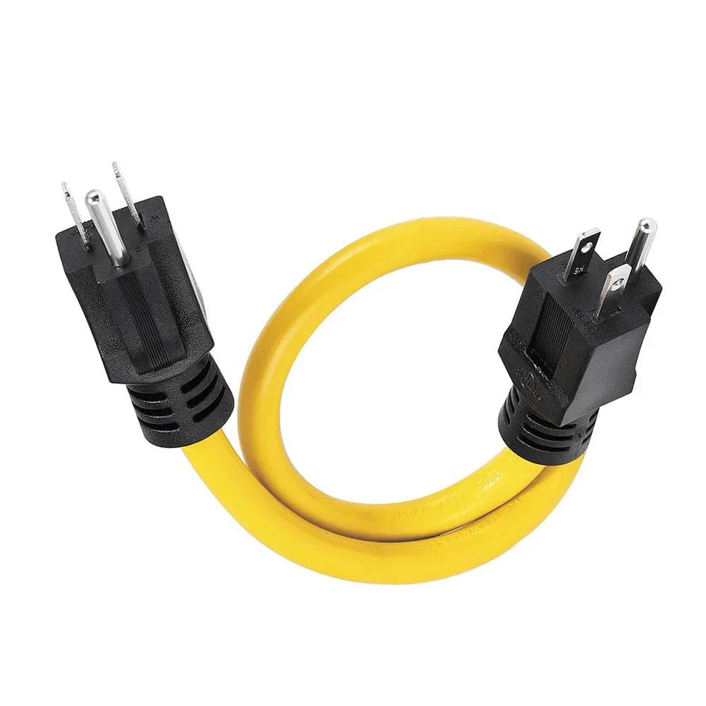 3-зубчатый штекер 12AWG 125 В, двойной удлинитель, адаптер для генератора для переноса, домашнего ремонта, товары и аксессуары «сделай сам»
3-зубчатый штекер 12AWG 125 В, двойной удлинитель, адаптер для генератора для переноса, домашнего ремонта, товары и аксессуары «сделай сам»