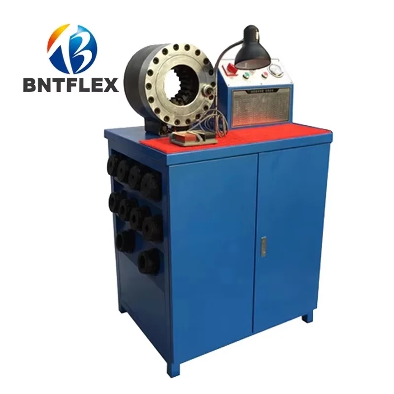 Chile Retailer Wants Lowest Price Powerful 2 Inch 4 Wires Hydraulic Hose Pressed BNT50 Hose Assembly Making Machine
Chile Retailer Wants Lowest Price Powerful 2 Inch 4 Wires Hydraulic Hose Pressed BNT50 Hose Assembly Making Machine