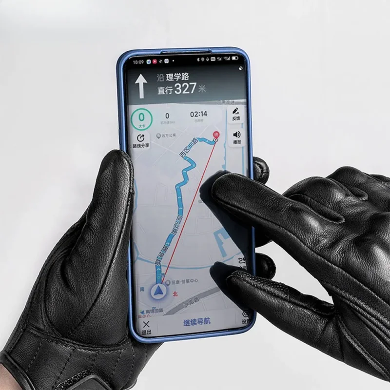 Motorcycle Leather Gloves Waterproof Windproof Four Seasons Touch-screen Cycling Riding Luvas Moto Protector Thickened Coldproof
Motorcycle Leather Gloves Waterproof Windproof Four Seasons Touch-screen Cycling Riding Luvas Moto Protector Thickened Coldproof