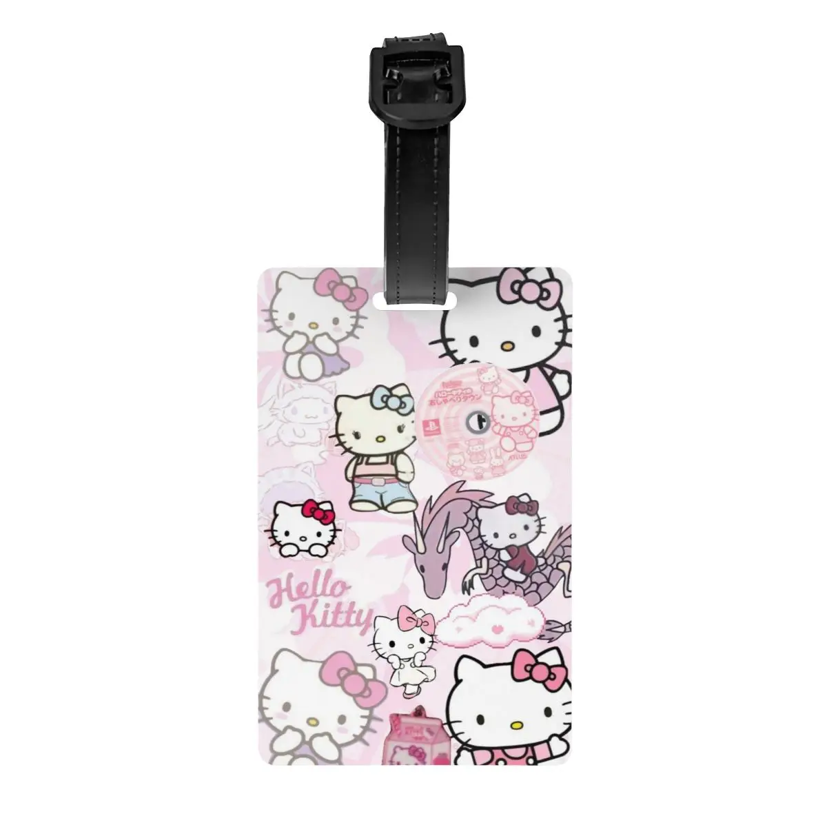 Изготовленная на заказ багажная бирка Hello Kitty с милым котом и именной картой, конфиденциальная обложка, идентификационная этикетка для дорожной сумки, чемодана
Изготовленная на заказ багажная бирка Hello Kitty с милым котом и именной картой, конфиденциальная обложка, идентификационная этикетка для дорожной сумки, чемодана