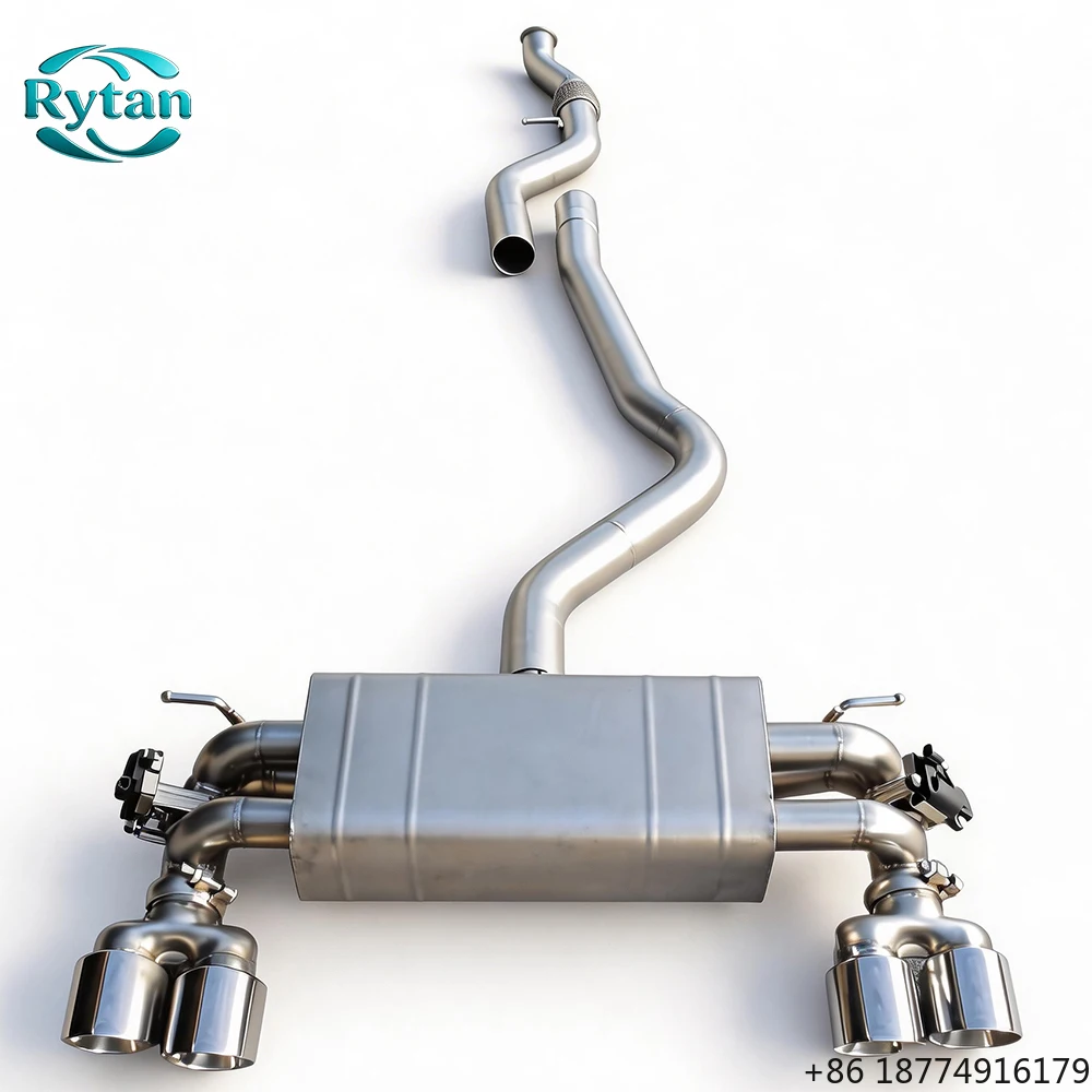 Exhaust Pipe Exhaust Valved 304 Stainless Steel Valvetronic Exhaust System Catback for 2014 M235I
Exhaust Pipe Exhaust Valved 304 Stainless Steel Valvetronic Exhaust System Catback for 2014 M235I