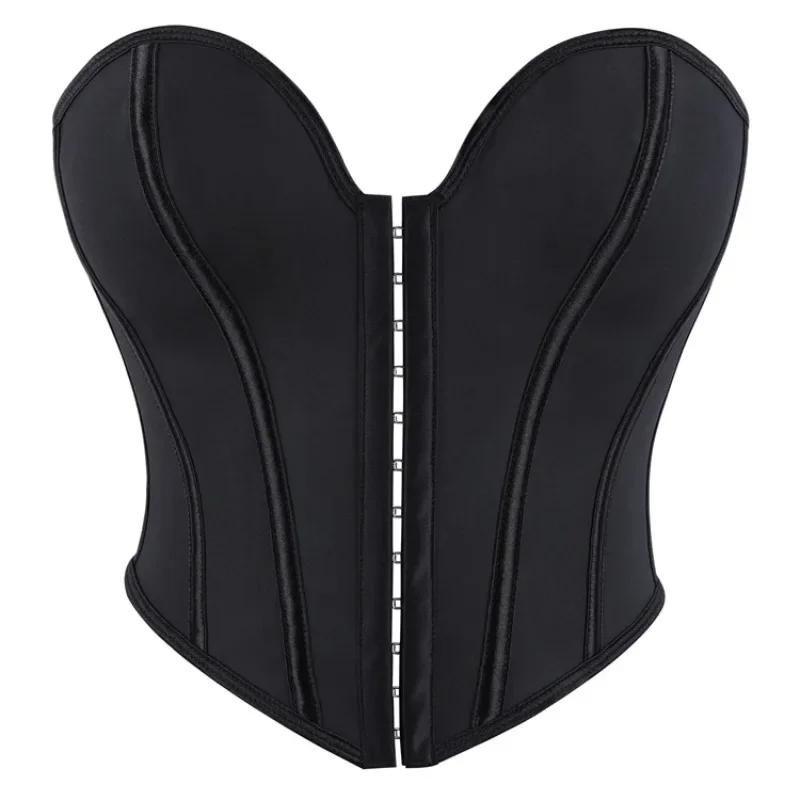 Sexy Lace Up Corset for Women Overbust Bustier Body Shaper Push Up Corselet Black Sleeveless Vest Crop Top Lingerie Fashion
Sexy Lace Up Corset for Women Overbust Bustier Body Shaper Push Up Corselet Black Sleeveless Vest Crop Top Lingerie Fashion