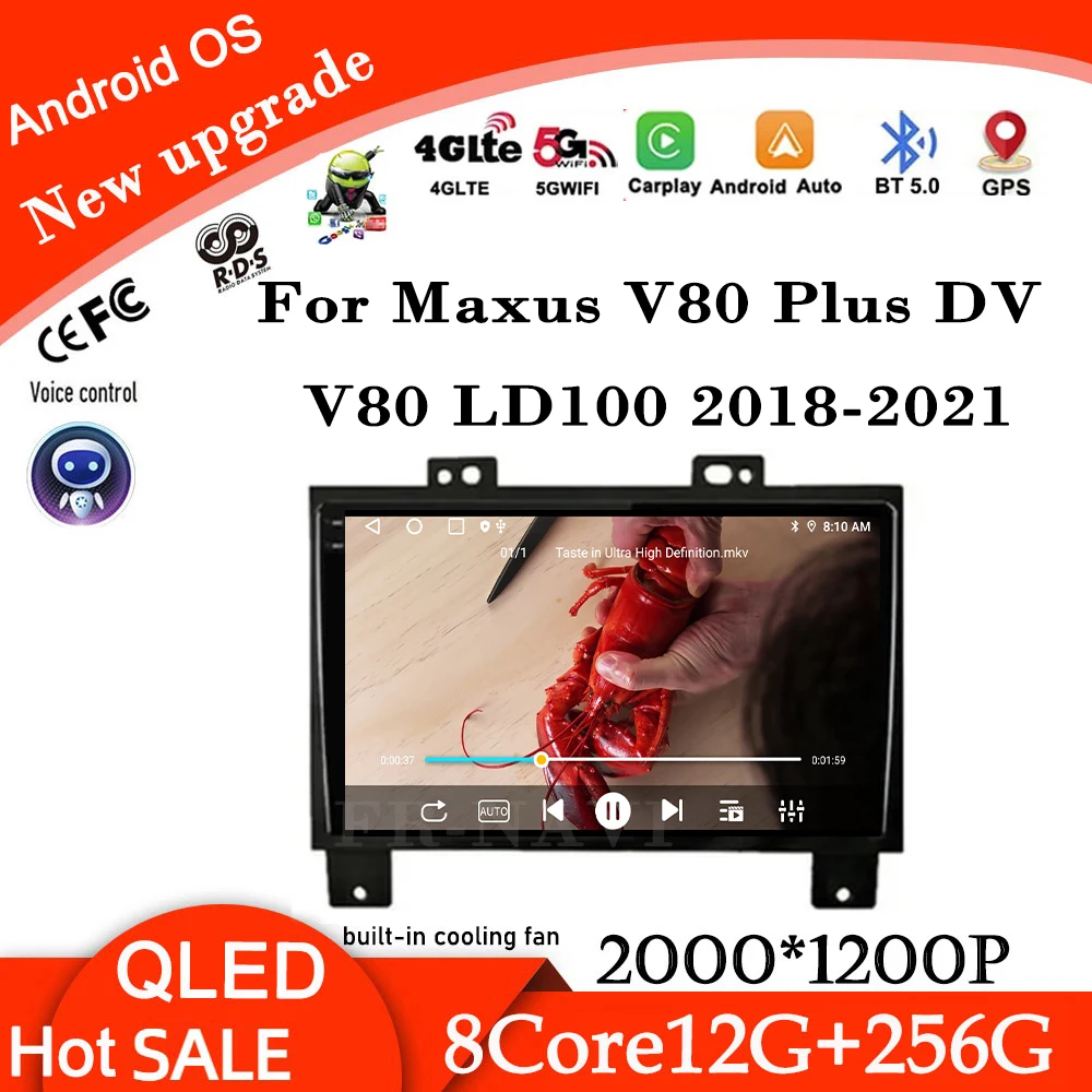 9-дюймовый для Maxus V80 Plus DV V80 LD100 2018-2021 автомобильный радиоплеер 4G стерео радио навигация Carplay плеер экран мультимедиа
9-дюймовый для Maxus V80 Plus DV V80 LD100 2018-2021 автомобильный радиоплеер 4G стерео радио навигация Carplay плеер экран мультимедиа