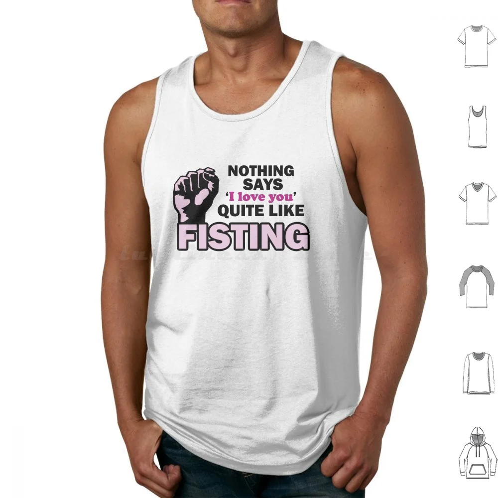 Fisting Tee Tank Tops Vest Sleeveless Fisting Kinky Fetish Funny Fist Xxx Slogan Adult Humor Nsfw Cool Quote
Fisting Tee Tank Tops Vest Sleeveless Fisting Kinky Fetish Funny Fist Xxx Slogan Adult Humor Nsfw Cool Quote
