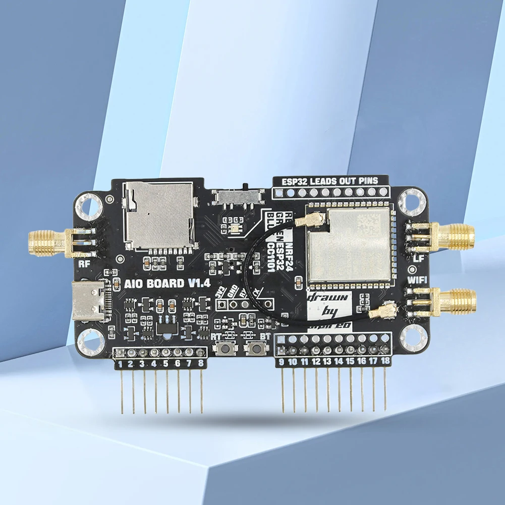 For Flipper Zero Multiboard 2.4G Module Expansion 3 in 1 High Gain CC1101 Module NRF Sniffer Mousejacker
For Flipper Zero Multiboard 2.4G Module Expansion 3 in 1 High Gain CC1101 Module NRF Sniffer Mousejacker