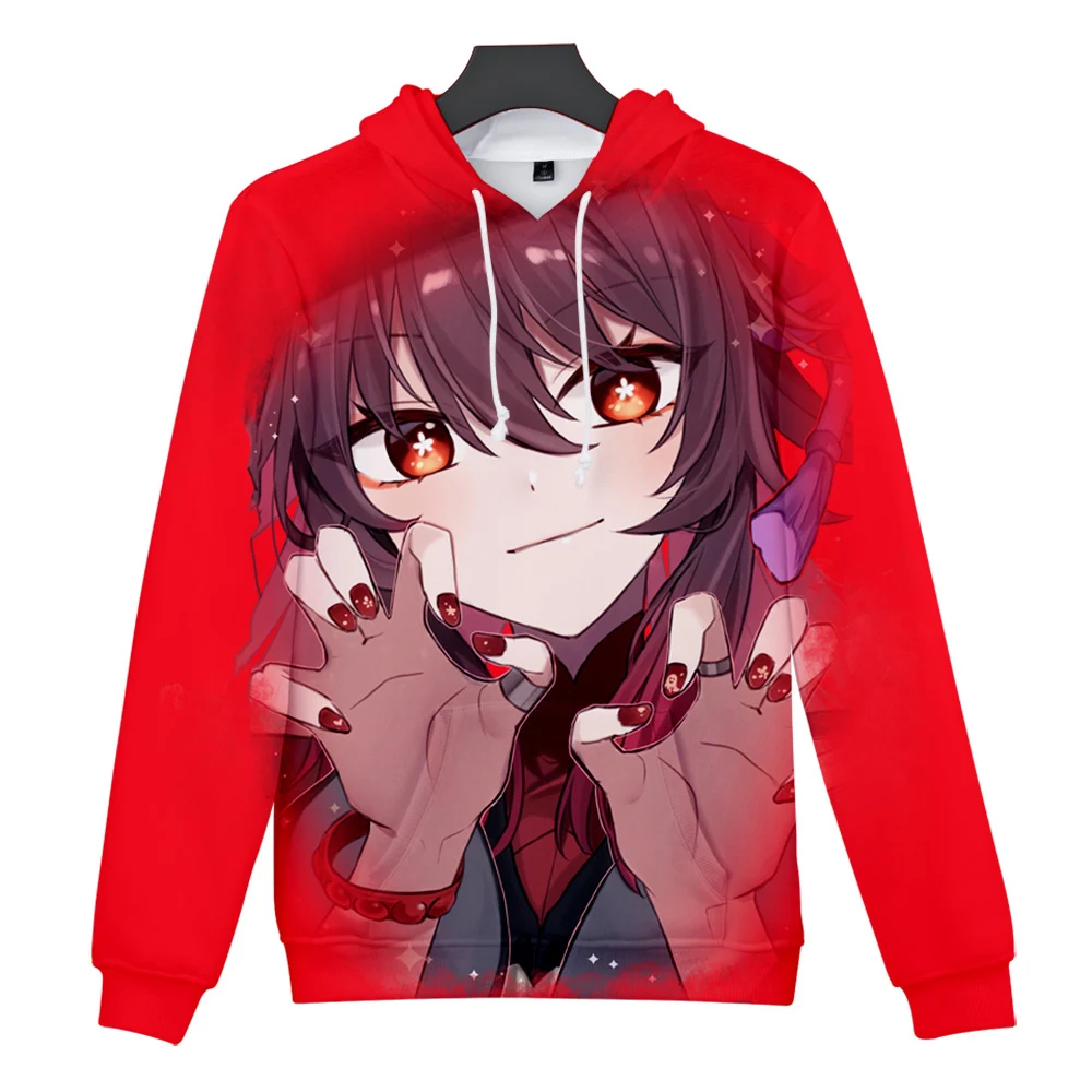 Cartoon Novelty Cute Genshin Impact Hu Tao 3D print Hoodies Sweatshirts Men/Women Sweatshirt Casual Long Sleeve Pullovers
Cartoon Novelty Cute Genshin Impact Hu Tao 3D print Hoodies Sweatshirts Men/Women Sweatshirt Casual Long Sleeve Pullovers
