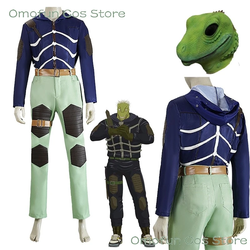 Dorohedoro Caiman Kaiman Cosplay Costumes Manga Anime 2026 Mens Roleplay Uniforms Pants Accessories Fullset Clothing
Dorohedoro Caiman Kaiman Cosplay Costumes Manga Anime 2026 Mens Roleplay Uniforms Pants Accessories Fullset Clothing
