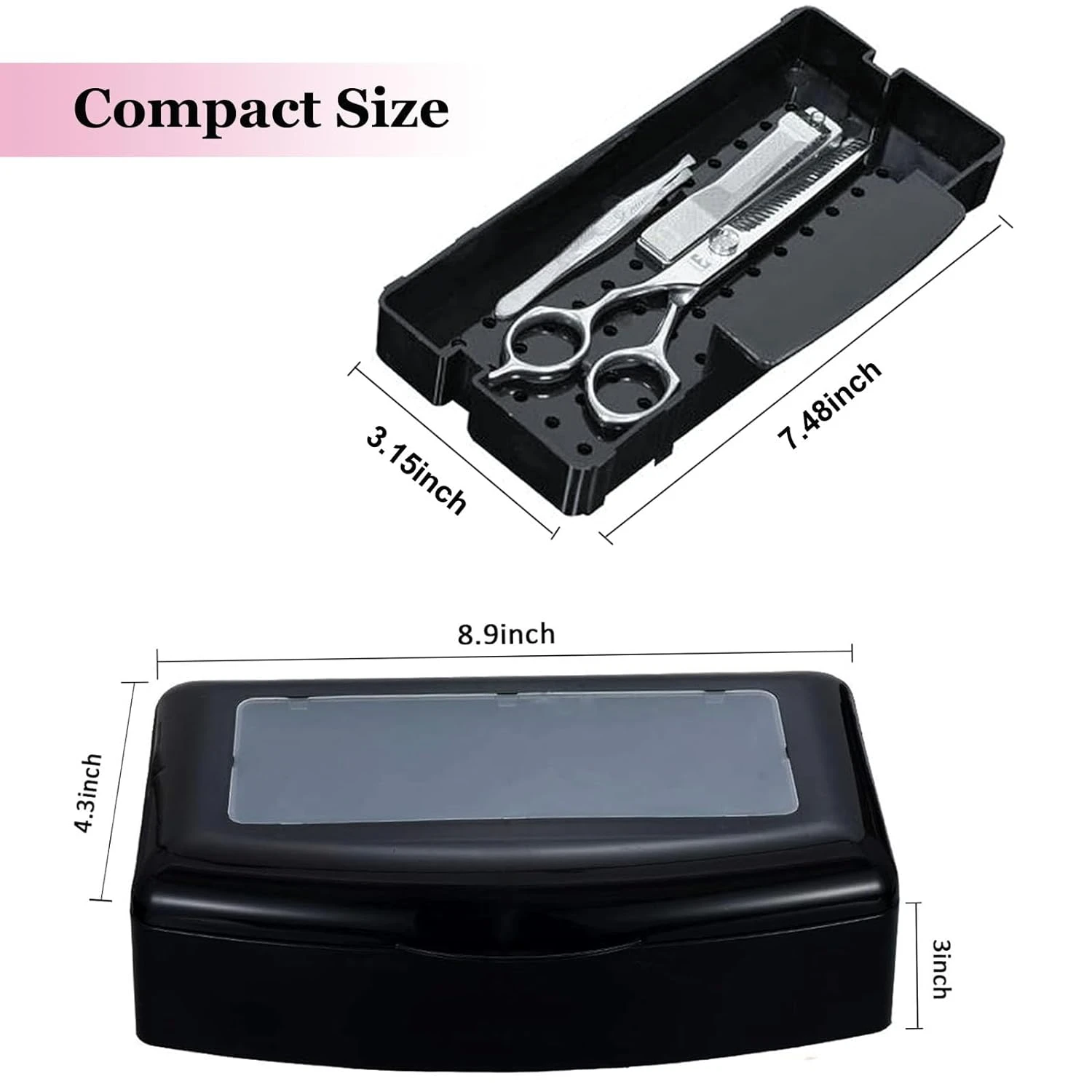 Sterile and Professional AROMED Plastic Nail Tool Sterilizer Box - Perfect Hygienic Solution for Hair Salon and Nail Esthetician
Sterile and Professional AROMED Plastic Nail Tool Sterilizer Box - Perfect Hygienic Solution for Hair Salon and Nail Esthetician
