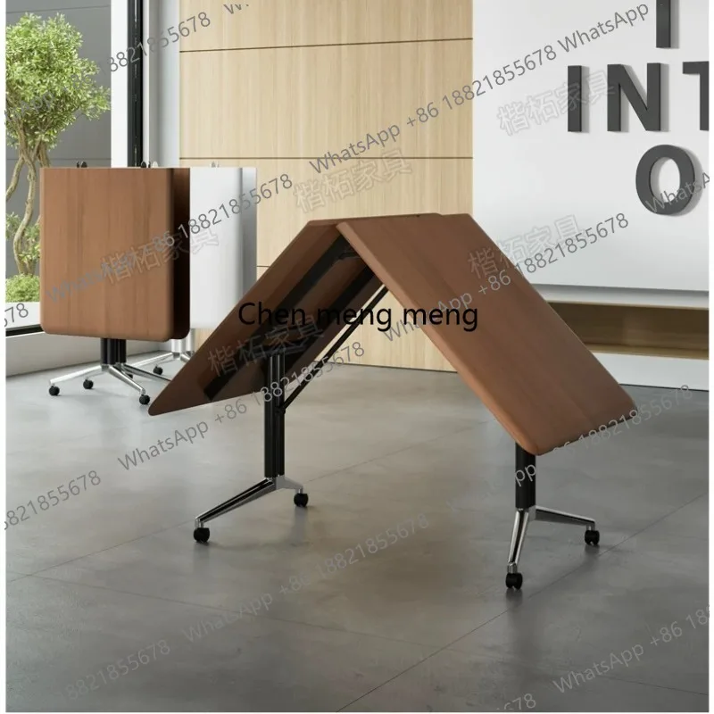 Blister desktop folding conference desk removable long splicing combination training tables and chairs
Blister desktop folding conference desk removable long splicing combination training tables and chairs